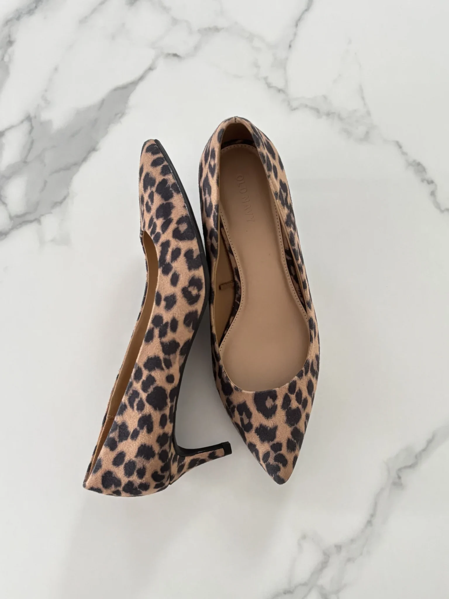 Featured image for Chaussures à talons en motif léopard