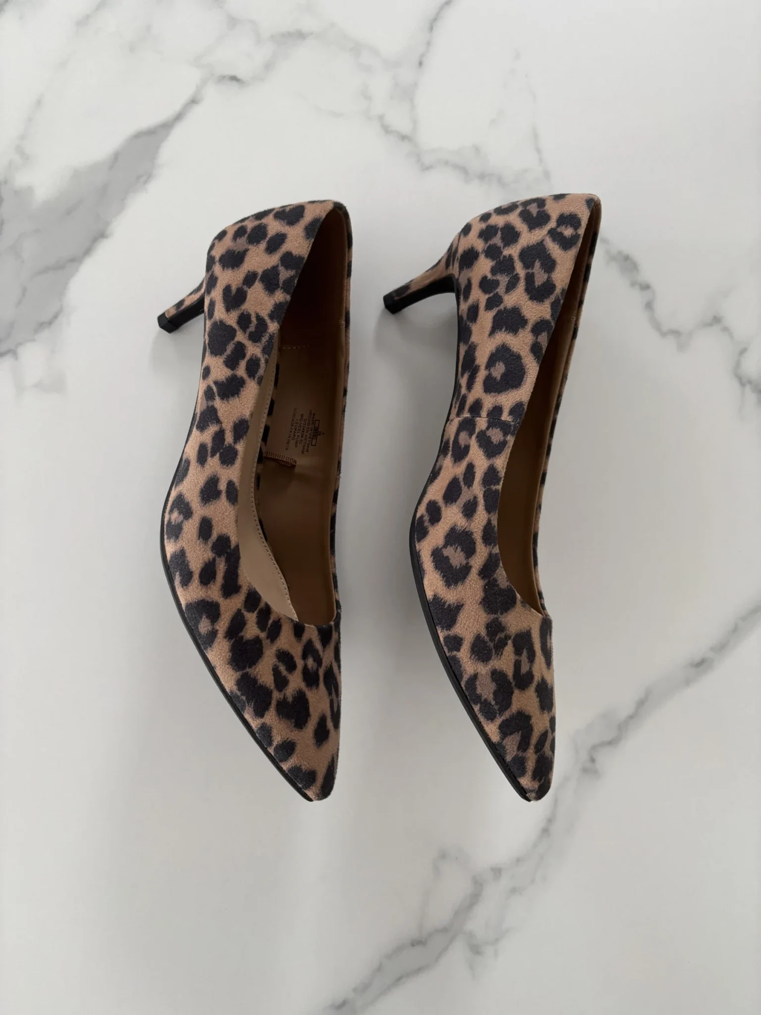 Image for Chaussures à talons en motif léopard