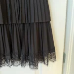 Thumbnail for Robe Zara noir avec broderie et dentelles taille M