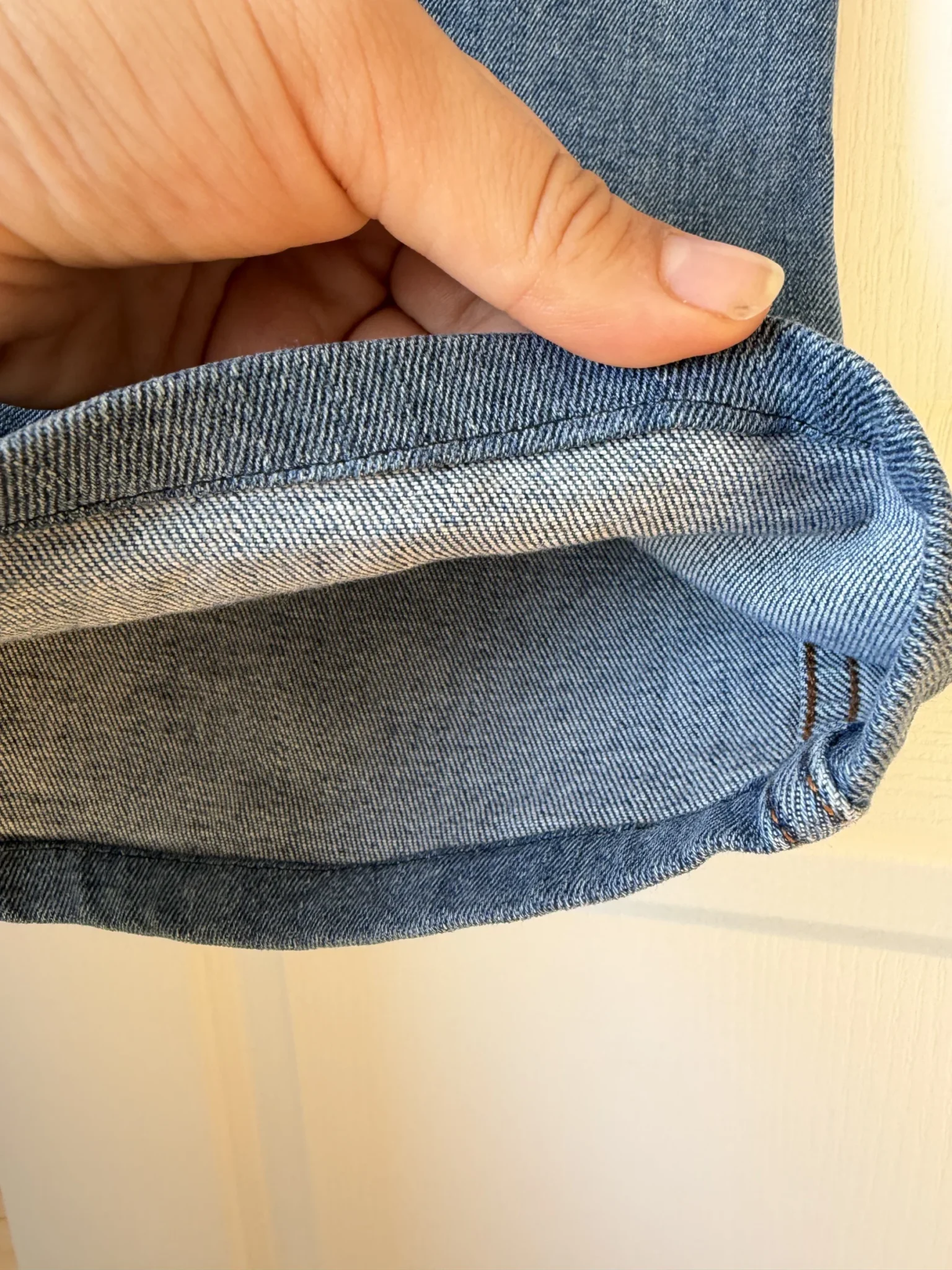 Image for Jean Maje large taille 40 FR - 30 US bleu clair taille haute