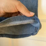 Thumbnail for Jean Maje large taille 40 FR - 30 US bleu clair taille haute