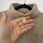 Thumbnail for Pull Sézane modèle Tobias taille S marron clair