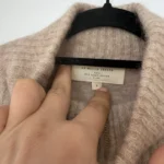 Thumbnail for Pull Sézane modèle Tobias taille S marron clair
