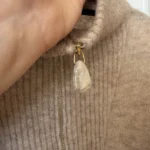 Thumbnail for Pull Sézane modèle Tobias taille S marron clair