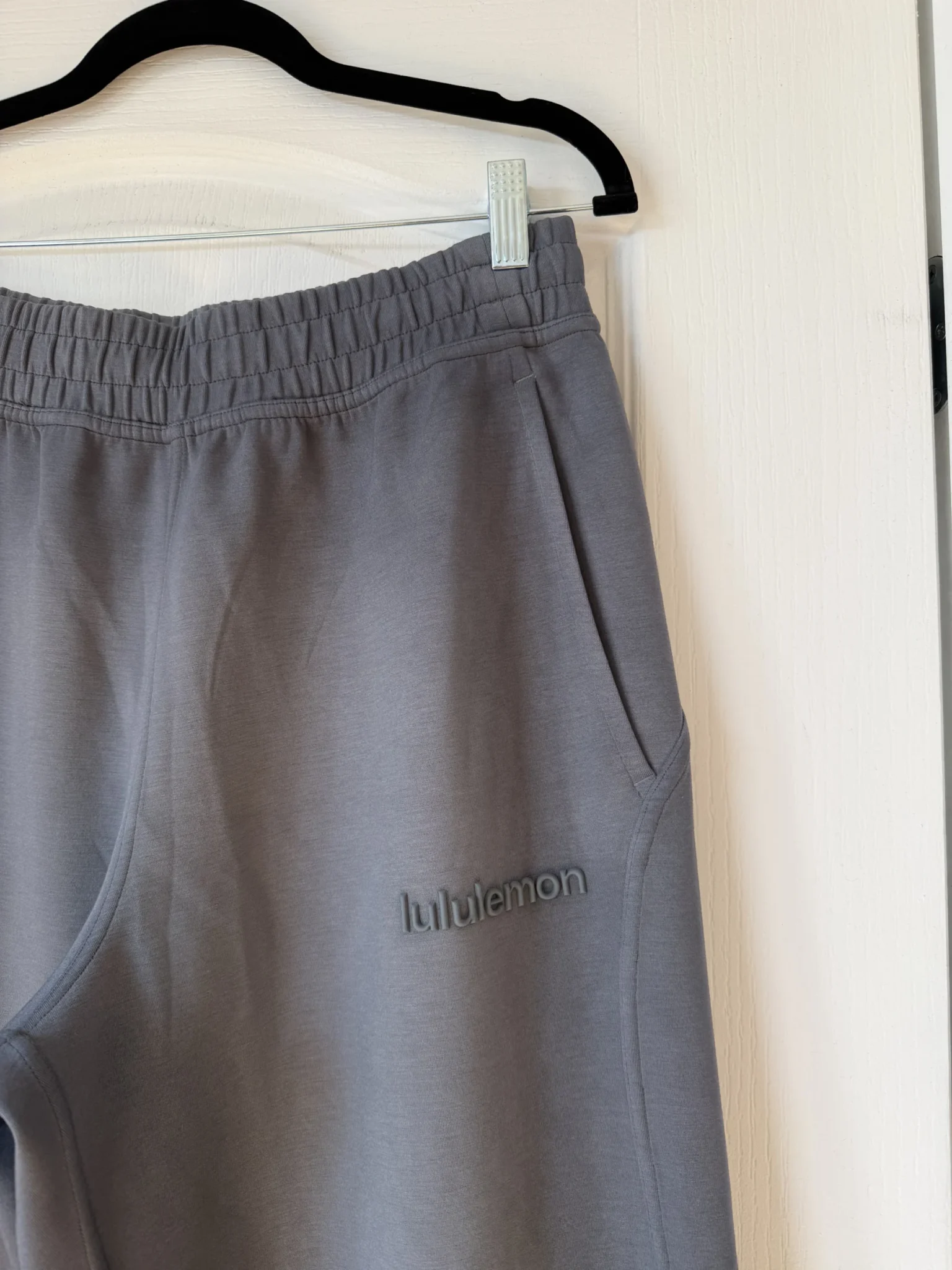 Image for Pantalon jogging Lululemon taille 8 gris coupe large/oversize