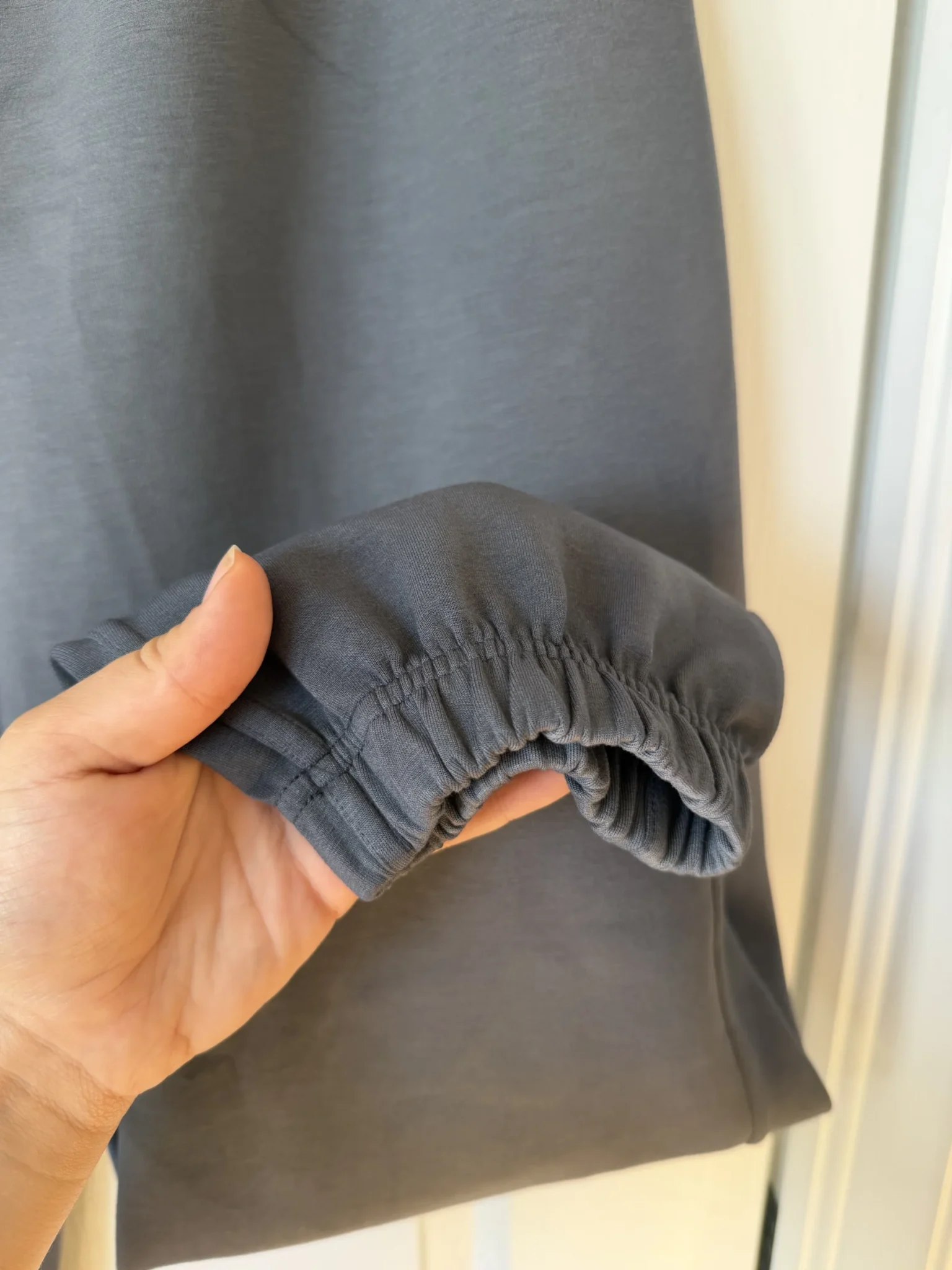 Image for Pantalon jogging Lululemon taille 8 gris coupe large/oversize