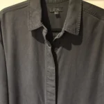 Thumbnail for COS – Robe-chemise noire en lyocell – Taille 6