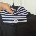 Thumbnail for Veste Lululemon de sport taille 4 bleu clair et noir