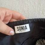 Thumbnail for Sonia Rykiel skirt in black and grey tweed, size 38