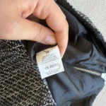 Thumbnail for Sonia Rykiel skirt in black and grey tweed, size 38