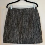 Thumbnail for Sonia Rykiel skirt in black and grey tweed, size 38