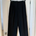 Thumbnail for Pantalon Babaton tailleur large taille 10 noir
