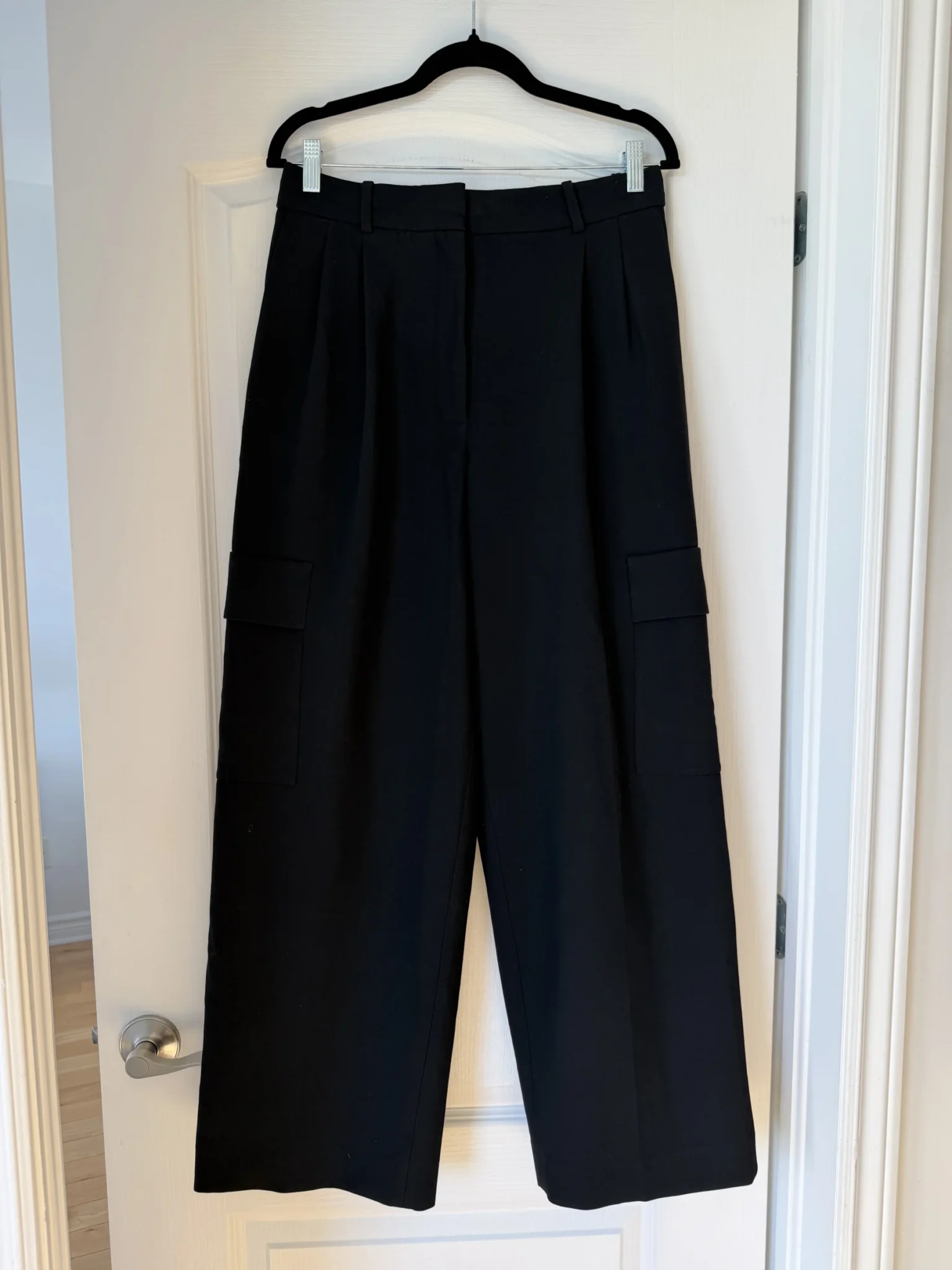 Image for Pantalon Babaton tailleur large taille 10 noir