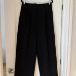 Thumbnail for Pantalon Babaton tailleur large taille 10 noir