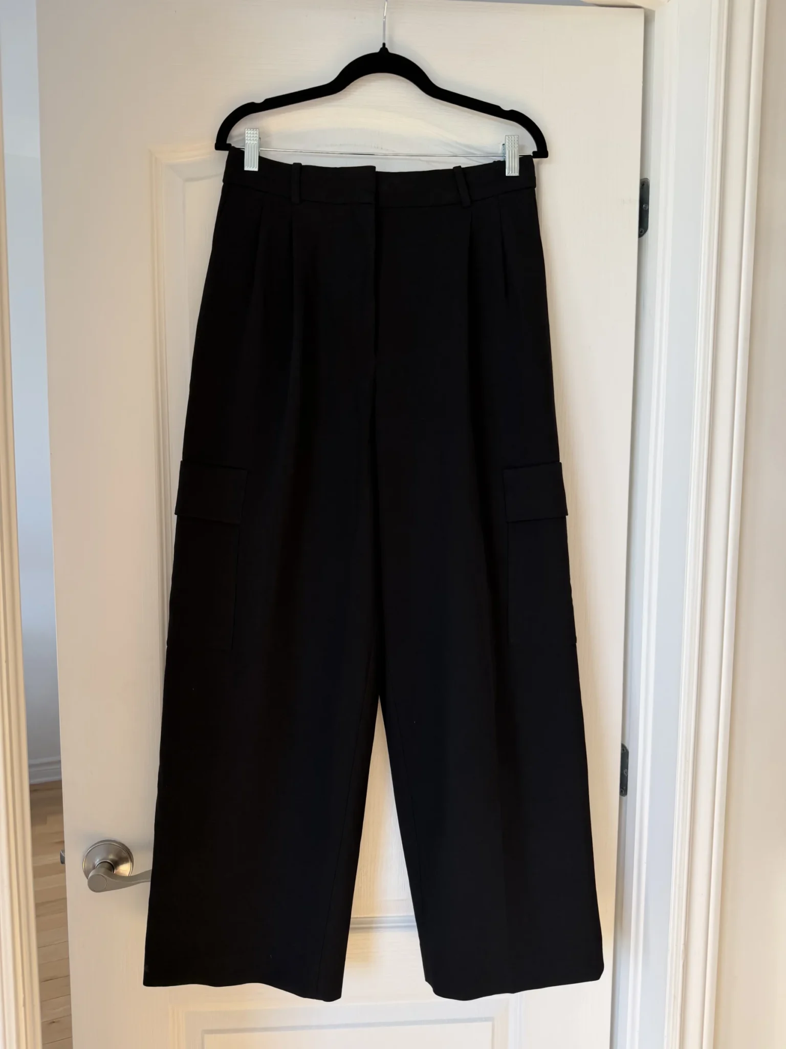 Image for Pantalon Babaton tailleur large taille 10 noir