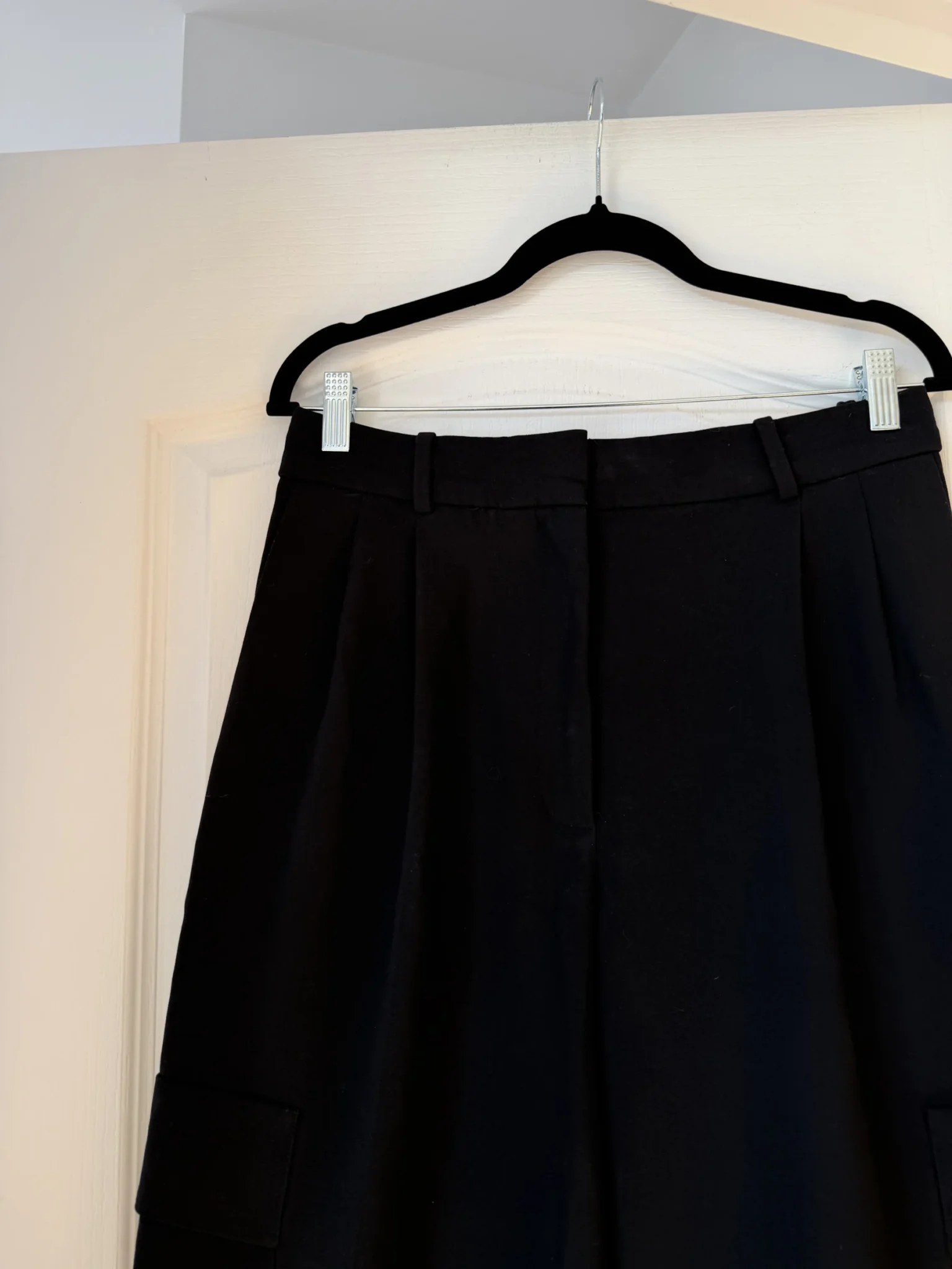 Image for Pantalon Babaton tailleur large taille 10 noir