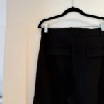 Thumbnail for Pantalon Babaton tailleur large taille 10 noir