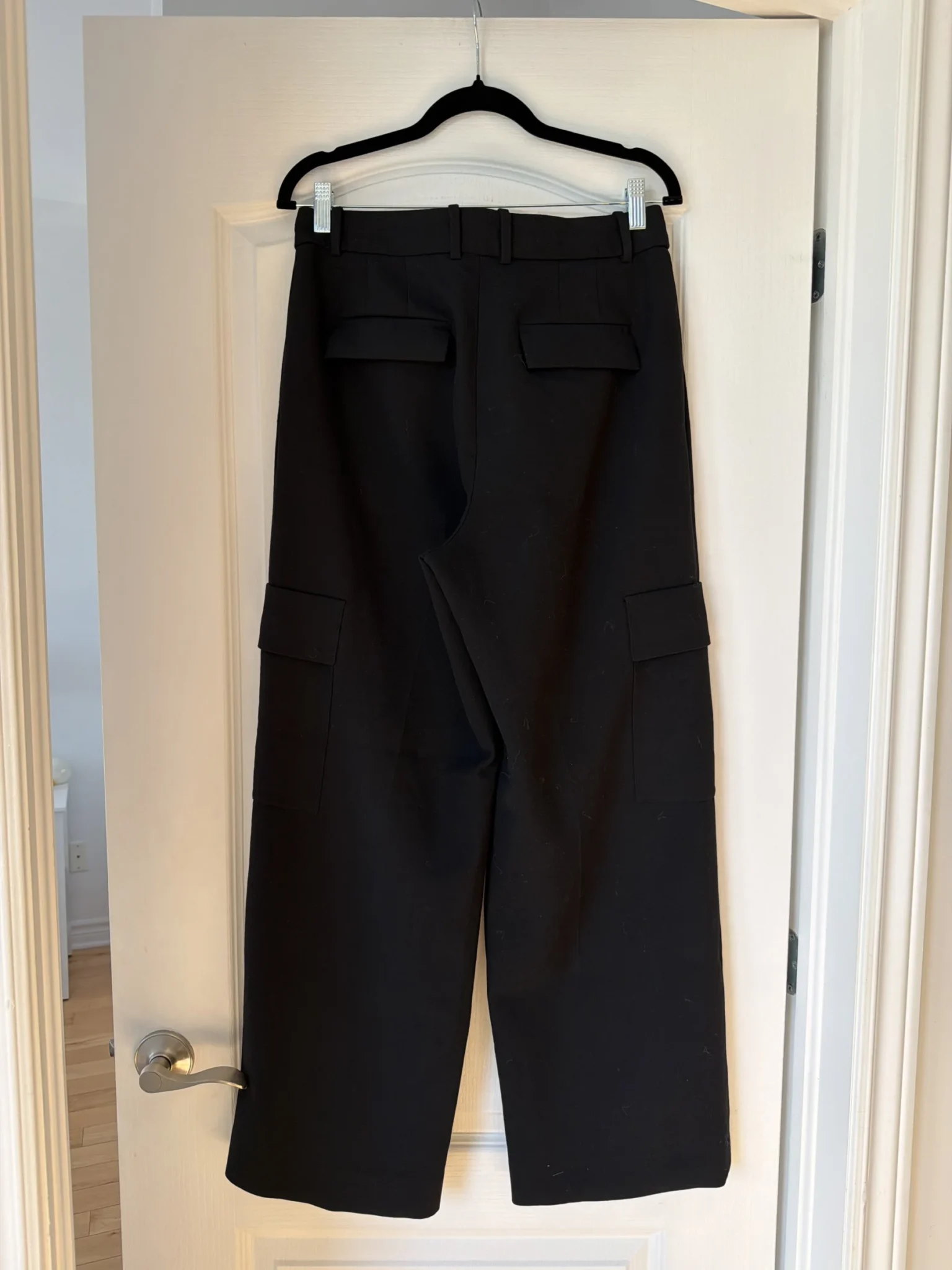 Image for Pantalon Babaton tailleur large taille 10 noir