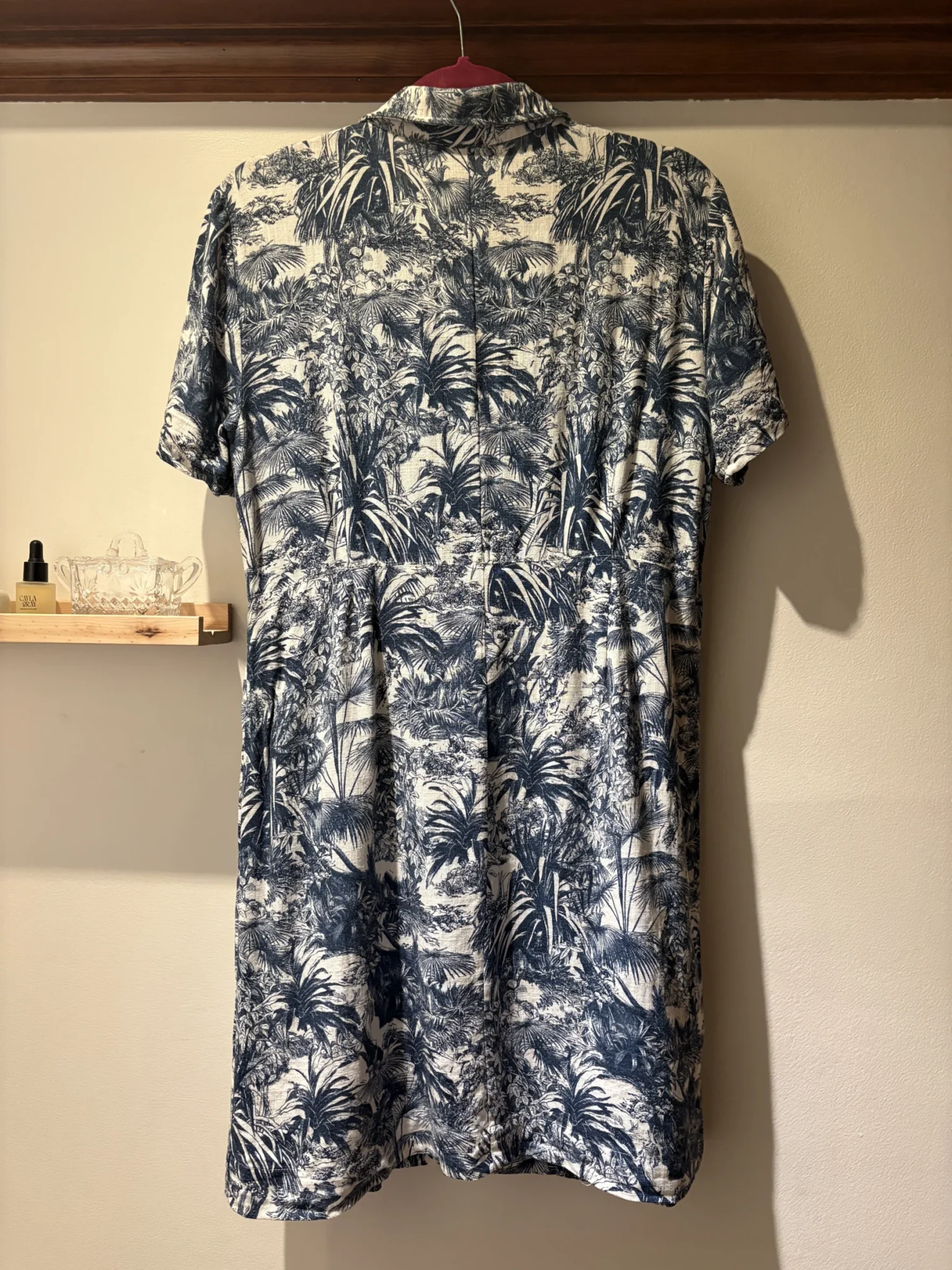 Image for Caroll Paris – Robe chemisier imprimée – taille 44