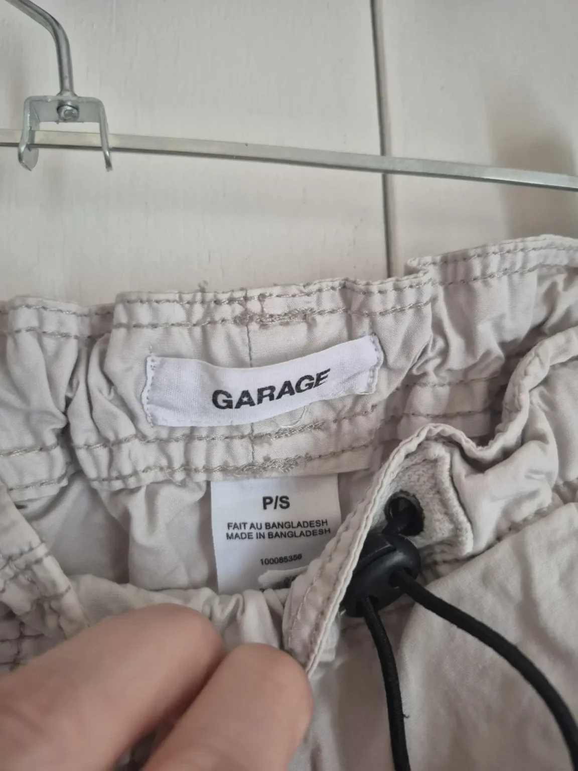 Image for Garage trousers, beige, size Small