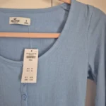 Thumbnail for Chandail bleu Hollister Small