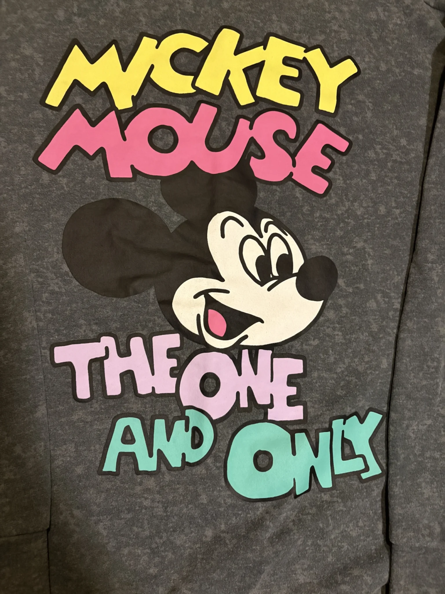 Image for Disney Mickey Mouse – Grey sweatshirt – size S