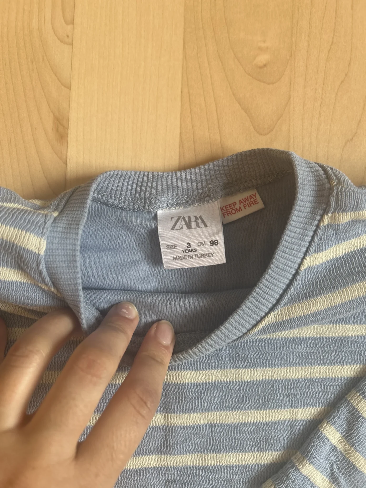 Image for Chandail rayé, Zara. 3T