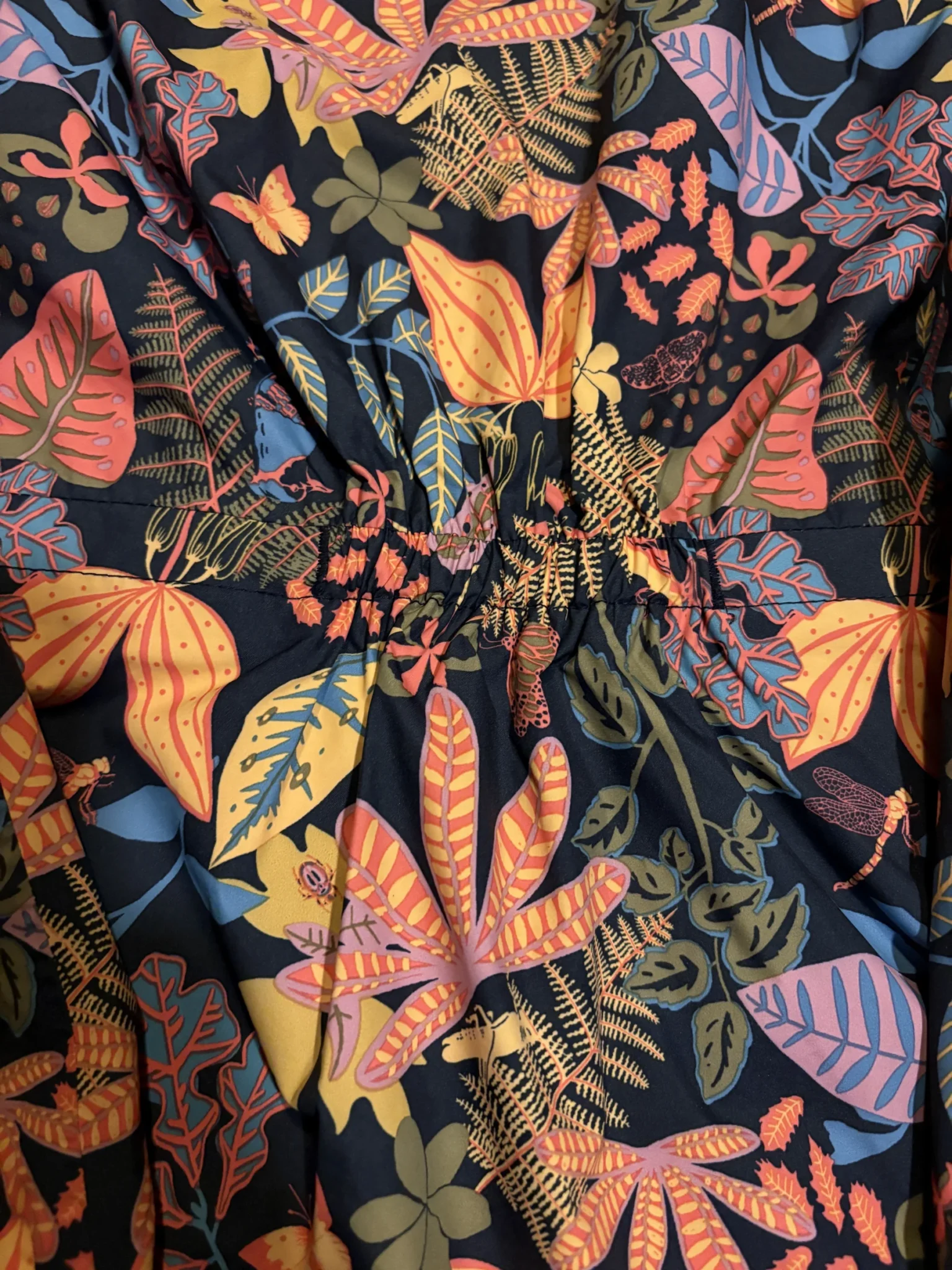 Image for The North Face – DryVent waterproof jacket with botanical print – girls’ L/G