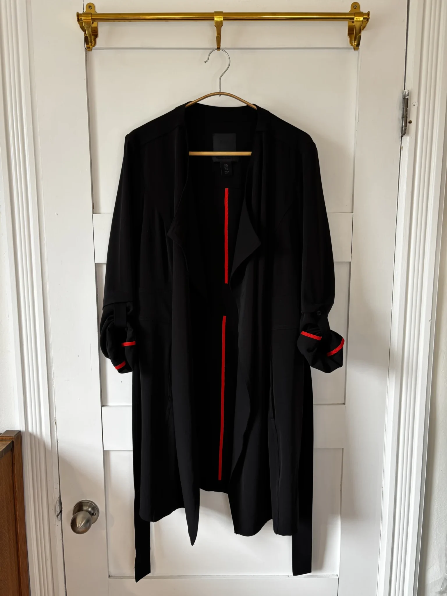 Image for ♥️Black flowing trench coat 500 MAISON CINQCENT
