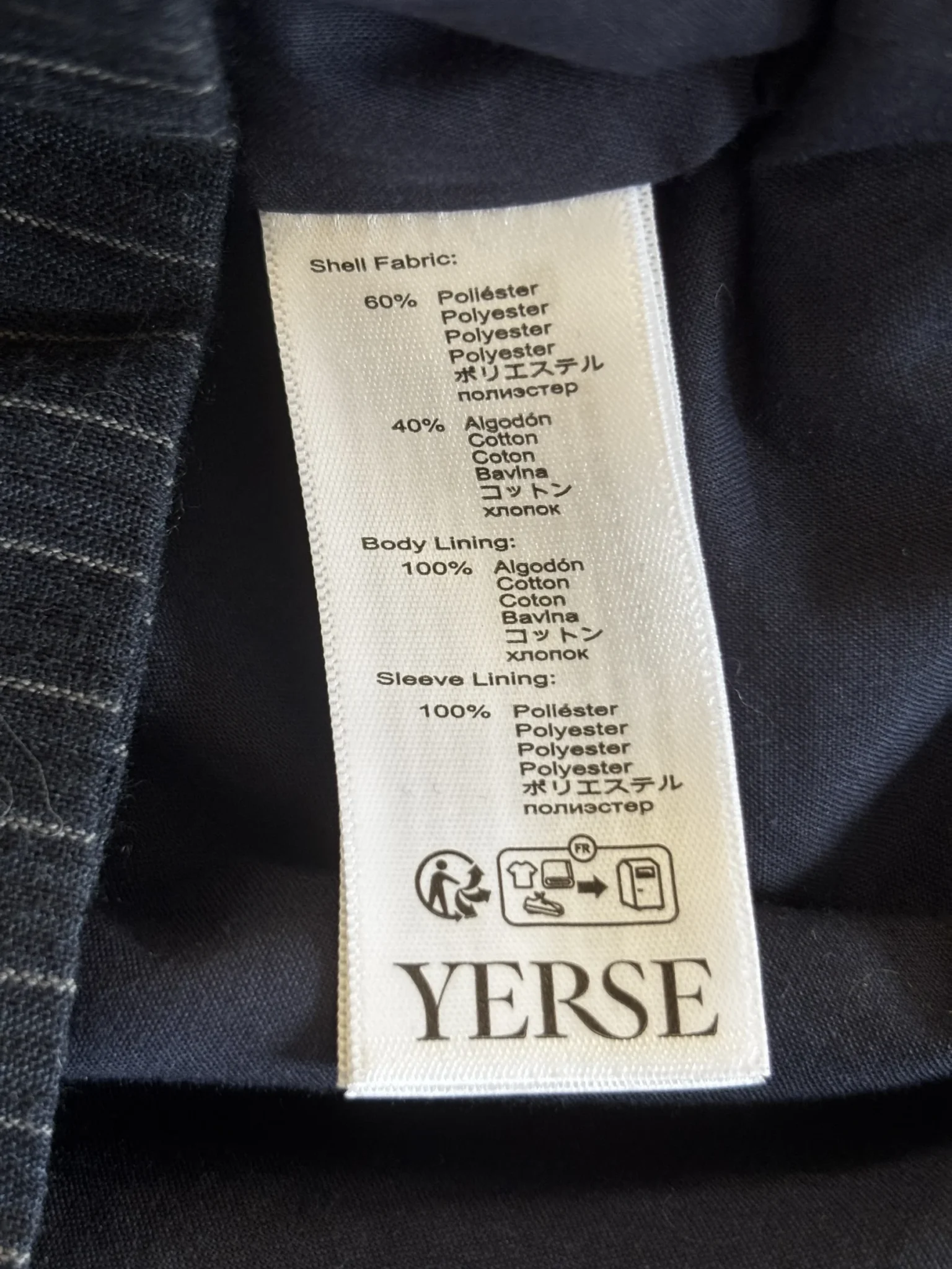 Image for ♥️YERSE cropped jacket
