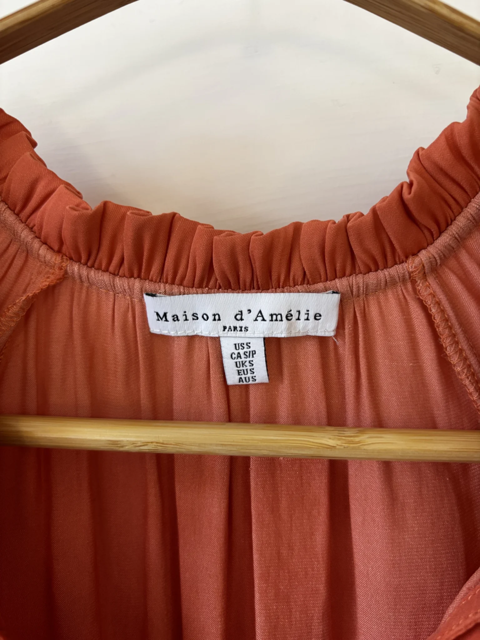 Image for ♥️ MAISON D’AMÉLIE flowing blouse
