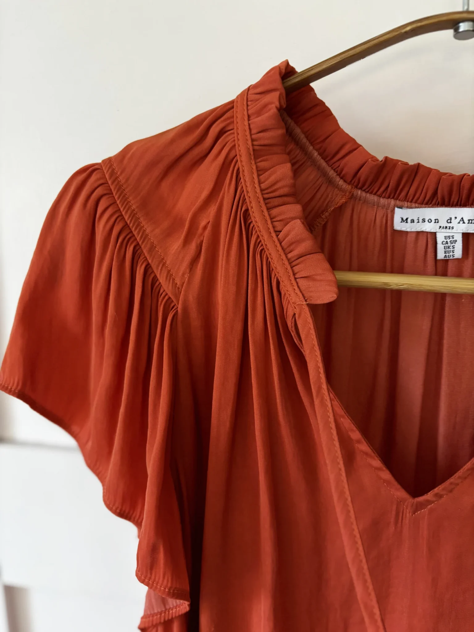 Image for ♥️ MAISON D’AMÉLIE flowing blouse