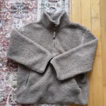 Featured thumbnail for Veste demi zip sherpa / molletonnée