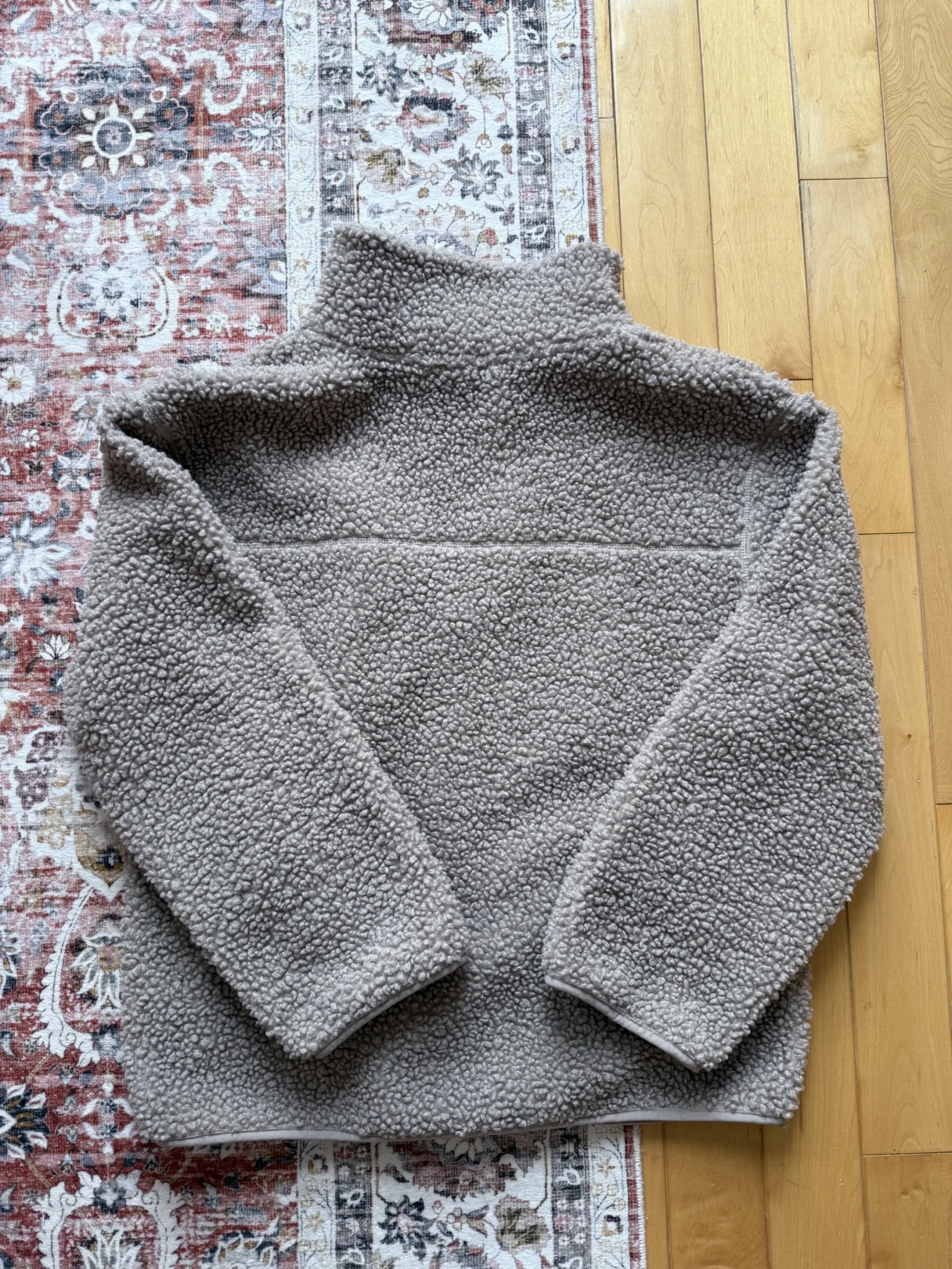 Image for Veste demi zip sherpa / molletonnée