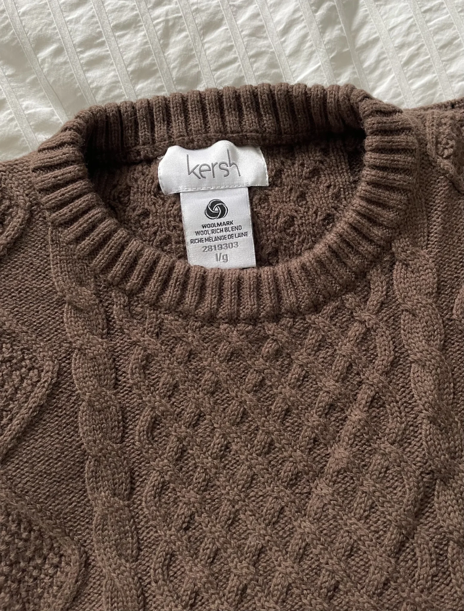 Image for Cable knit