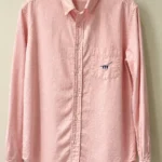 Featured thumbnail for Henry Cotton’s – Men’s pink long-sleeved shirt – size 41