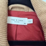 Thumbnail for Veste côtelé Rag and Bone marron taille M