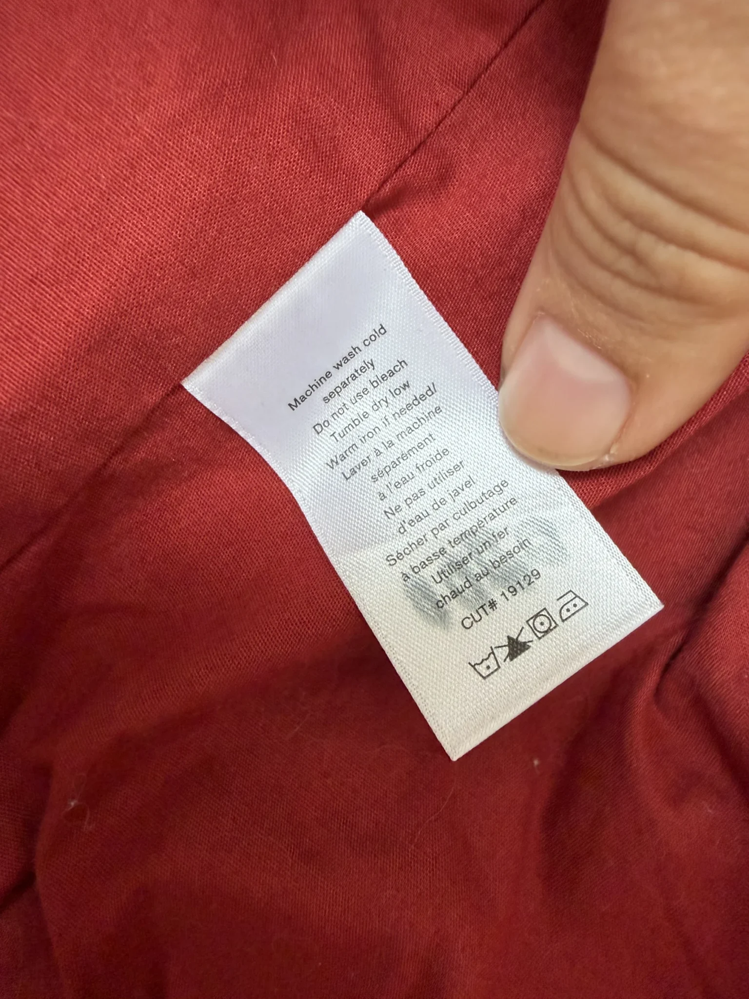Image for Veste côtelé Rag and Bone marron taille M