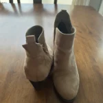 Thumbnail for Spring suede ankle boots