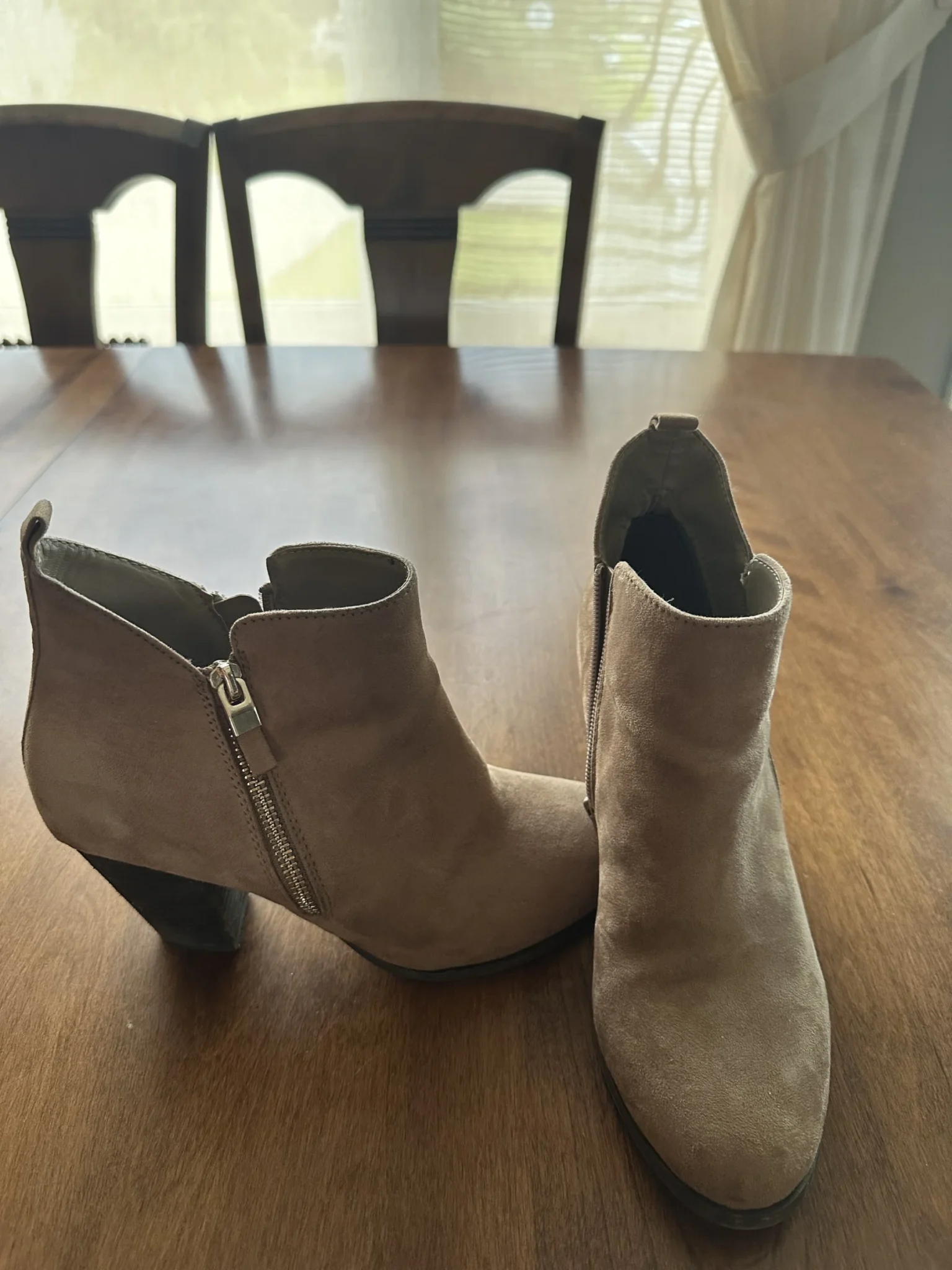 Image for Spring suede ankle boots