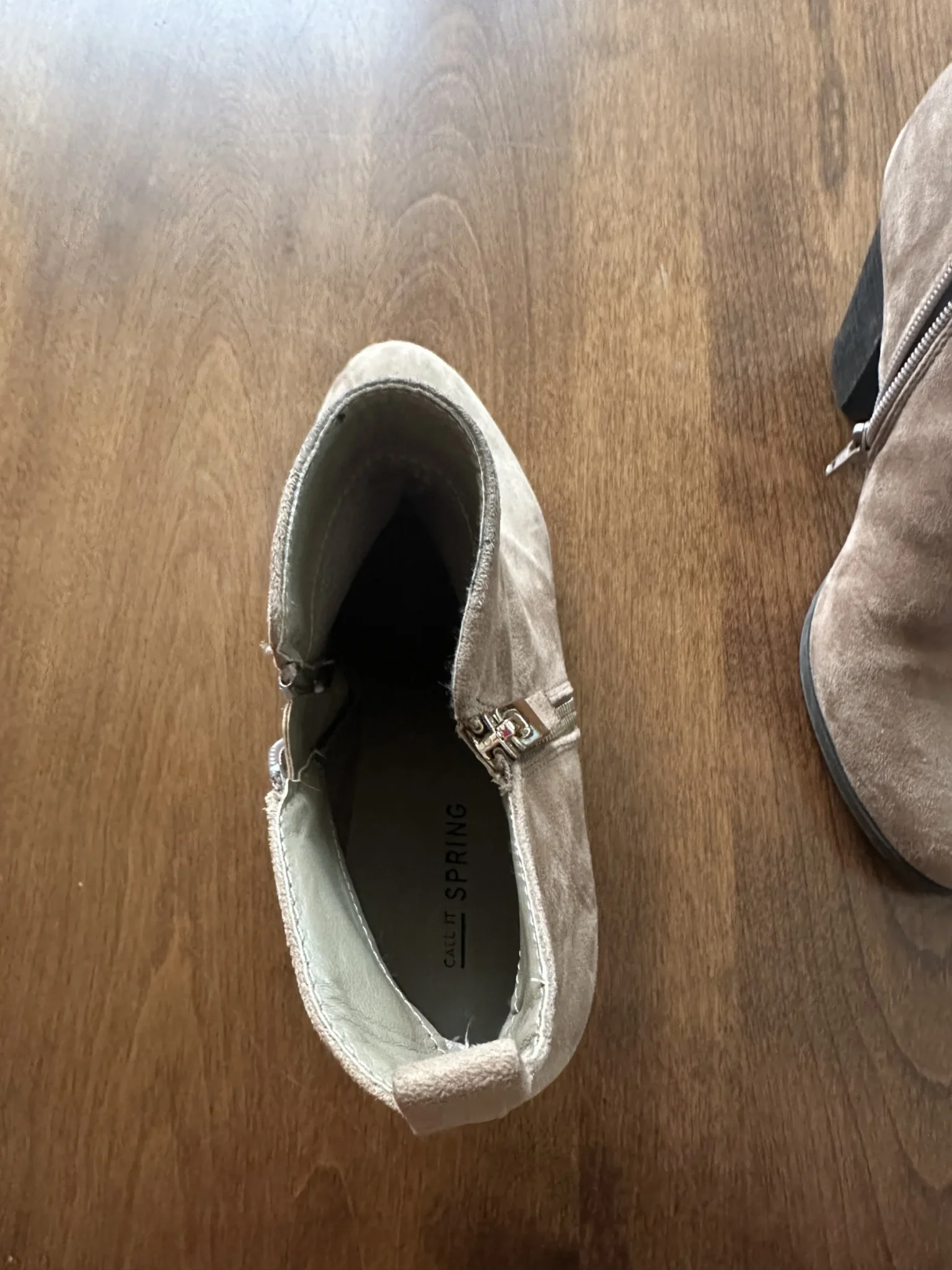 Image for Spring suede ankle boots