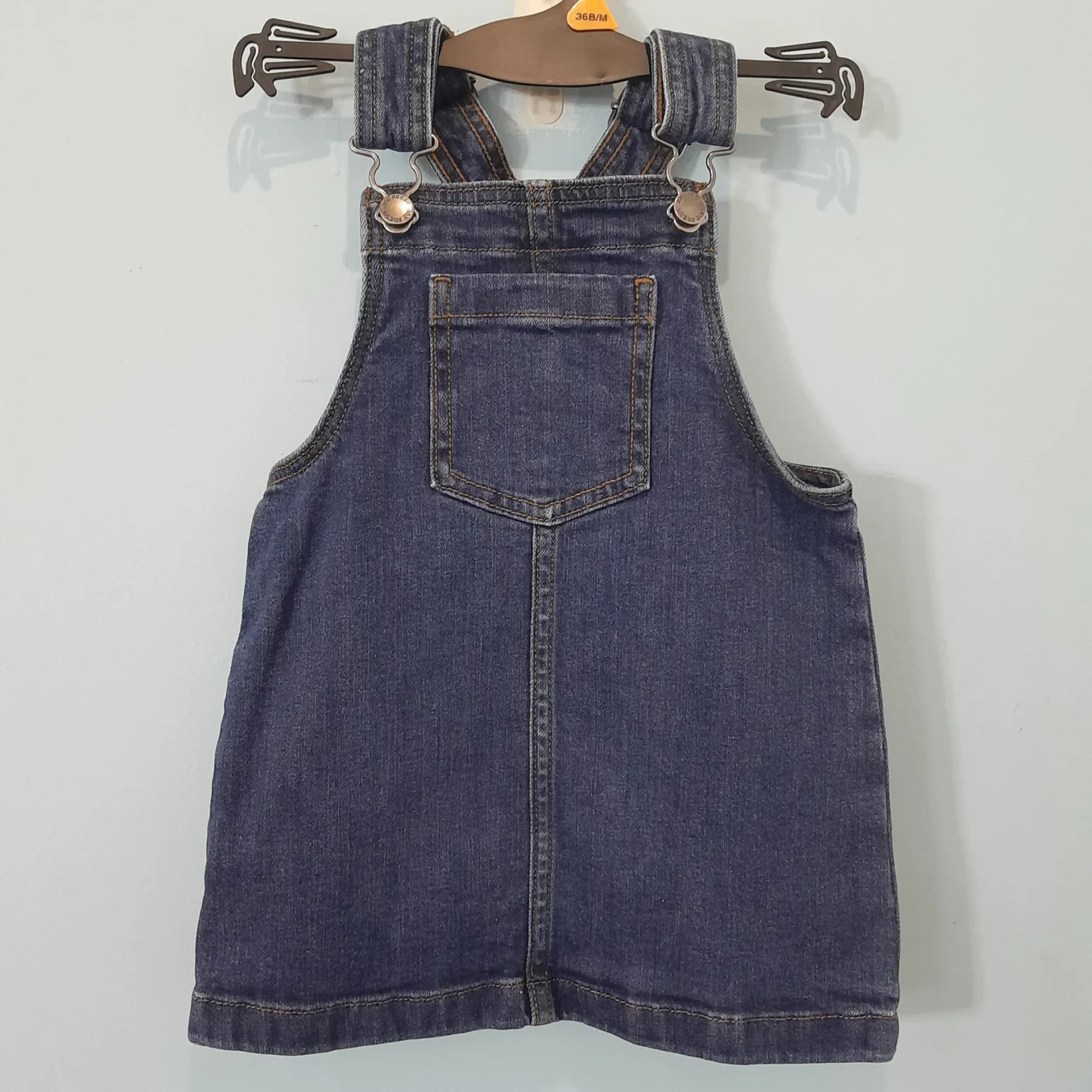Featured image for Salopette en jeans bleue pour fille