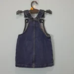 Thumbnail for Salopette en jeans bleue pour fille