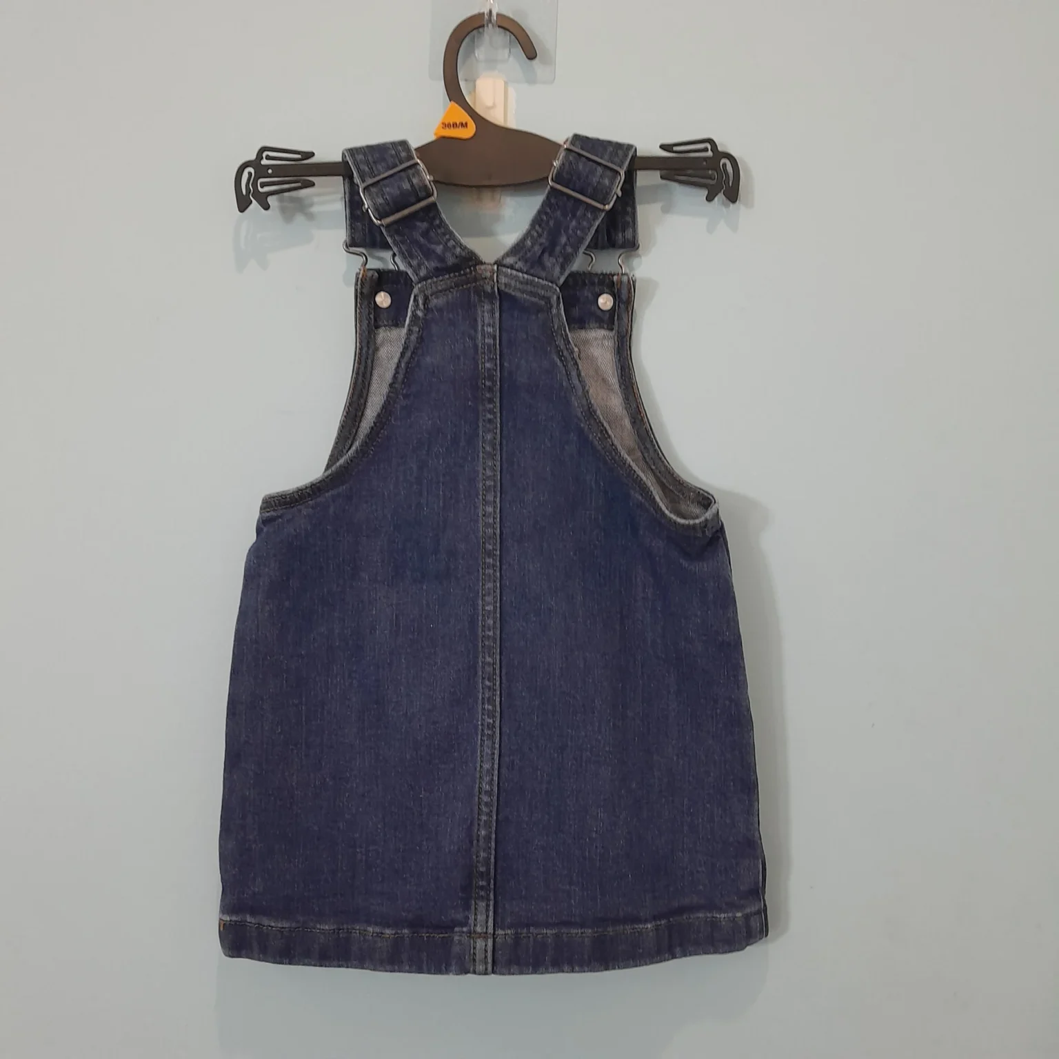 Image for Salopette en jeans bleue pour fille
