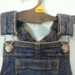 Thumbnail for Salopette en jeans bleue pour fille