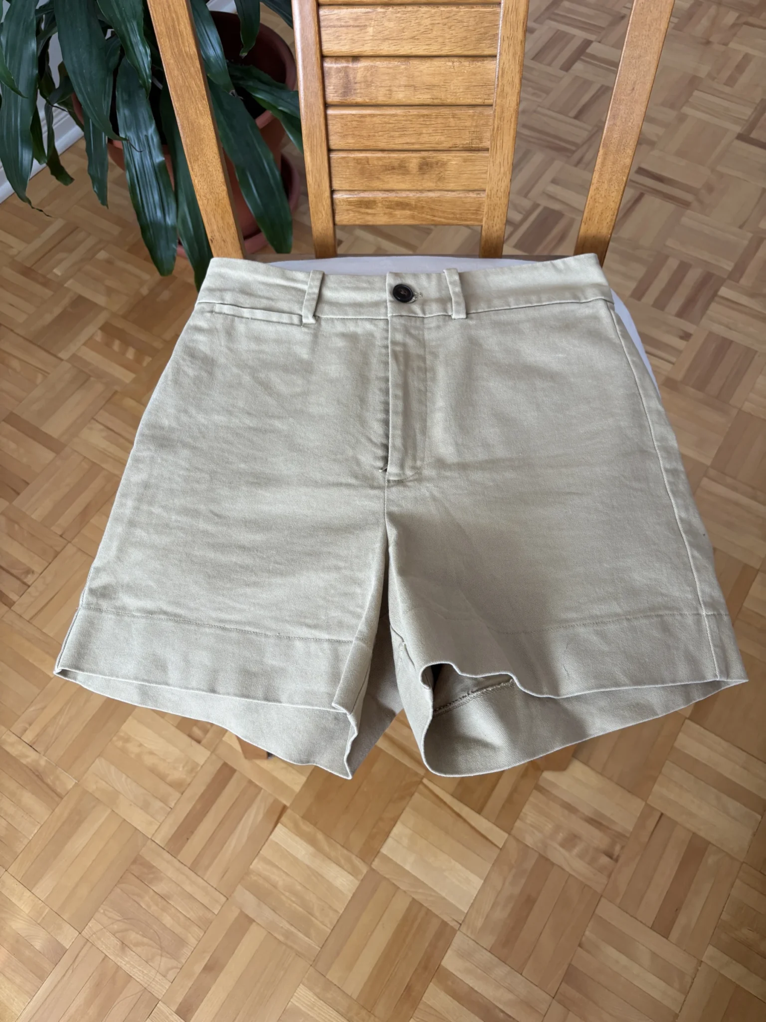 Featured image for Short Frank and Oak taille haute — Beige, taille 6