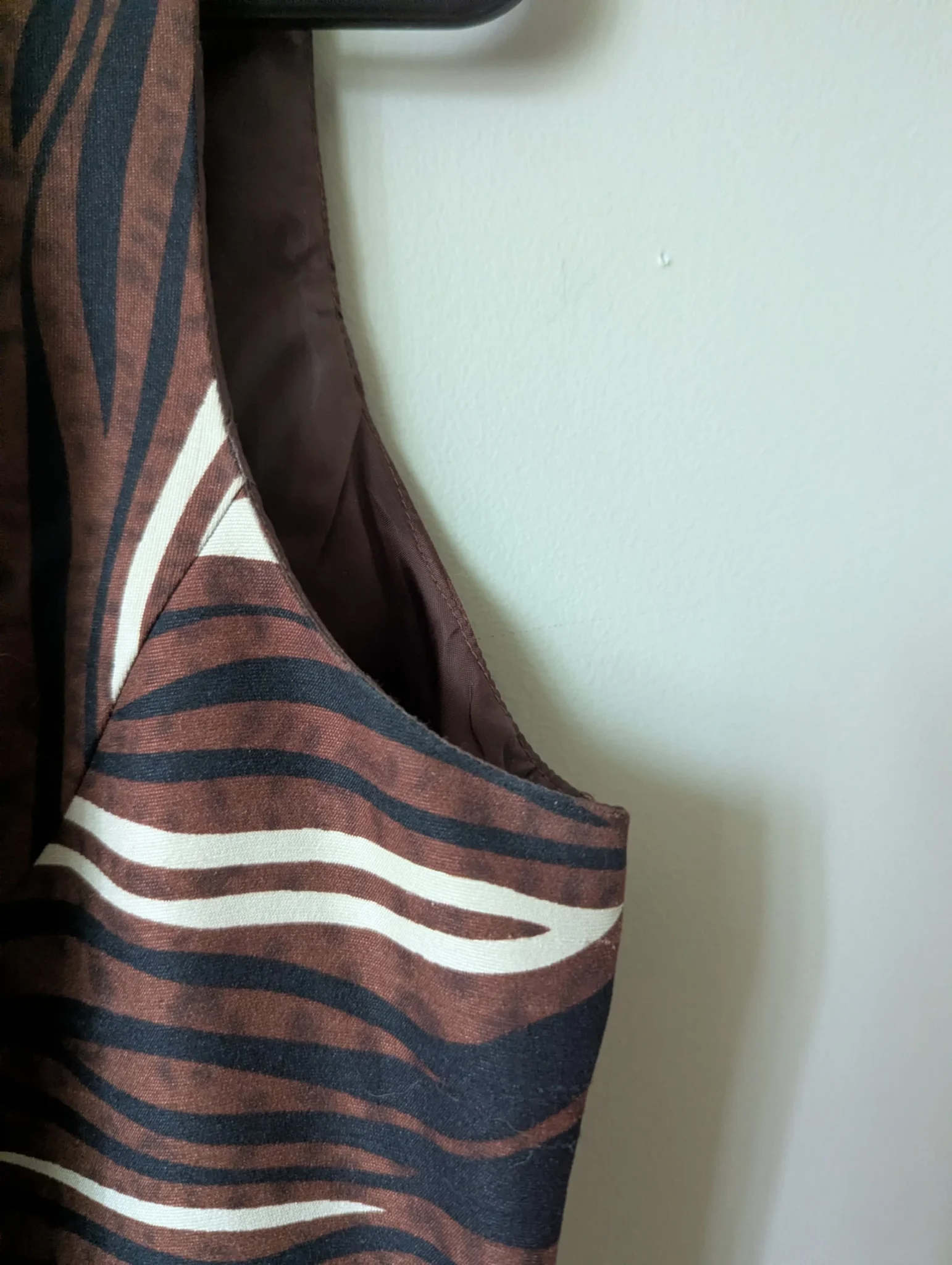 Image for Zebra-print dress