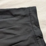 Thumbnail for Pleated skirt noire Aritzia