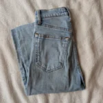 Thumbnail for Jeans Abercrombie Curve Love bleu pâle