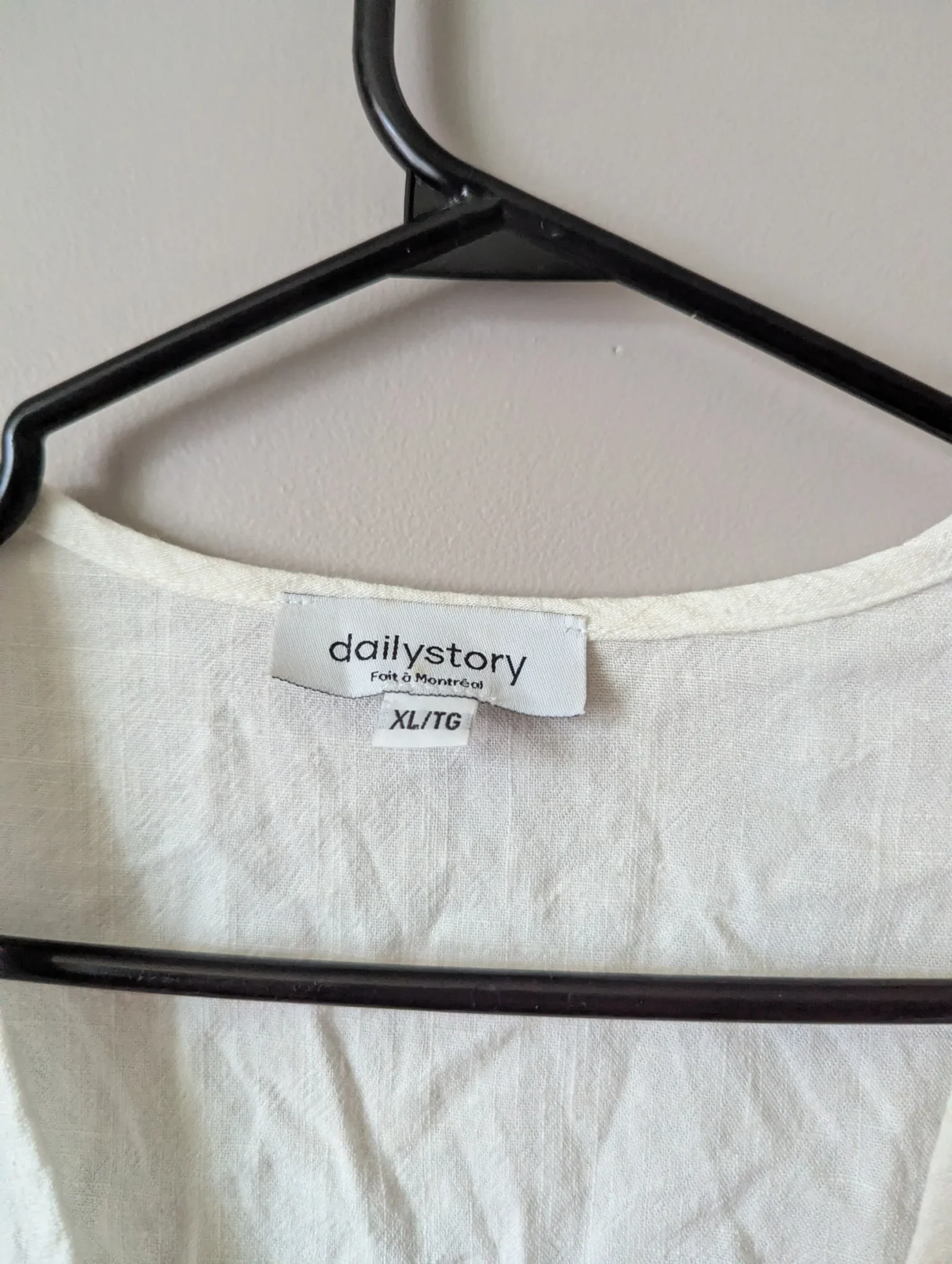 Image for Dailystory Linen Top